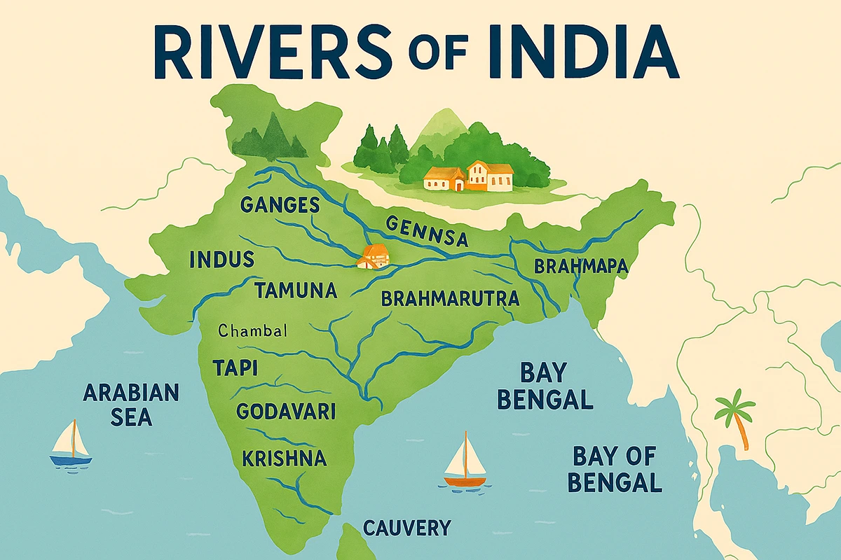 Rivers of India – Himalayan & Peninsular Rivers